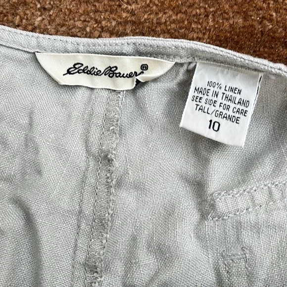 Eddie Bauer vintage linen skort - Picture 2 of 5